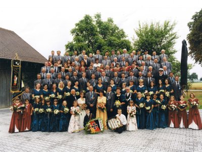 Fahnenweihe 2000